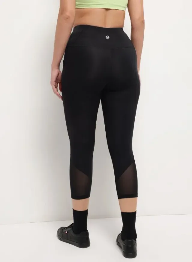 Women's 7/8 Sports Leggings Black – image 3