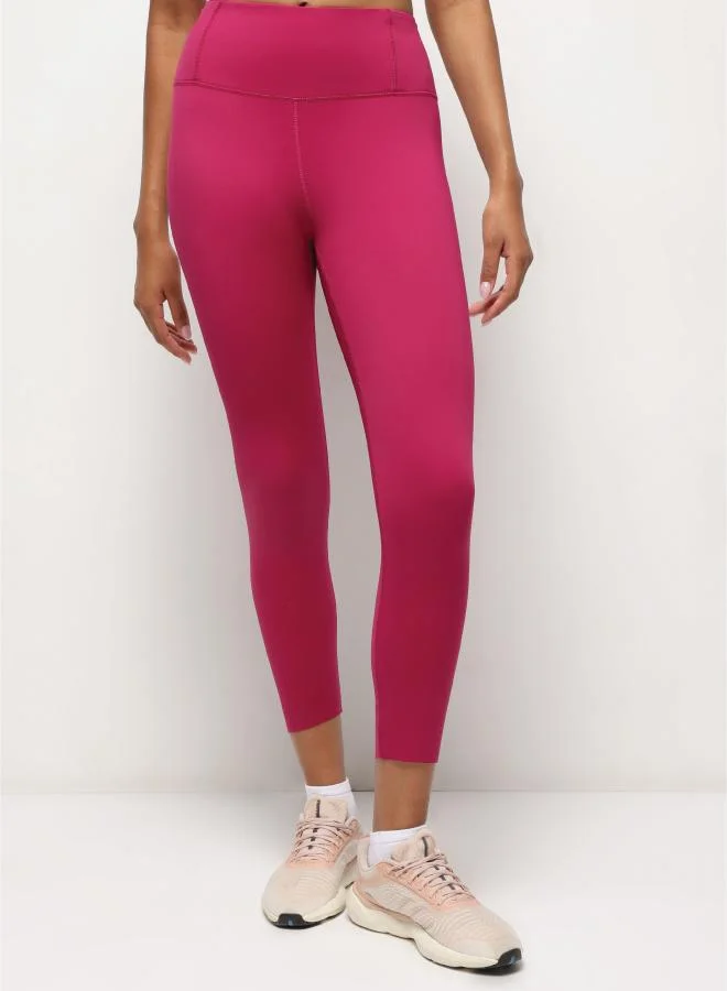 Women's Sports ⅞ Side-Pocket Leggings, Fuchsia Pink