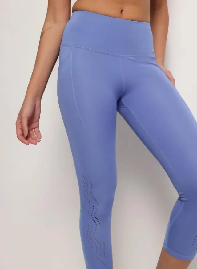 Women's 7/8 Sports Leggings, Classic Blue – image 5