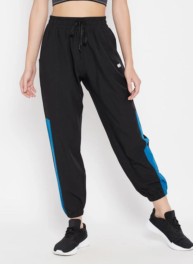 Comfort Fit Active Track Pants Black