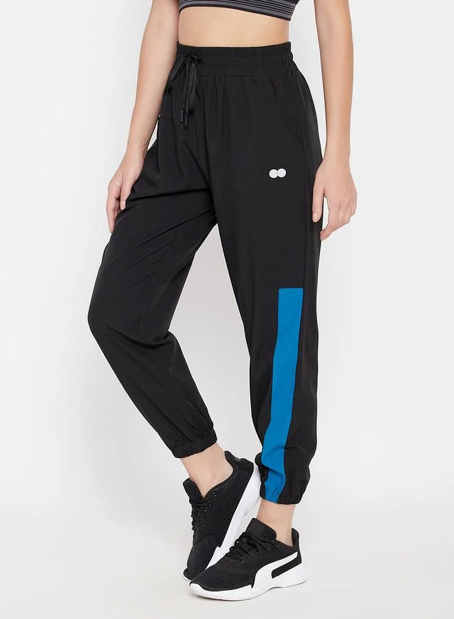 Comfort Fit Active Track Pants Black