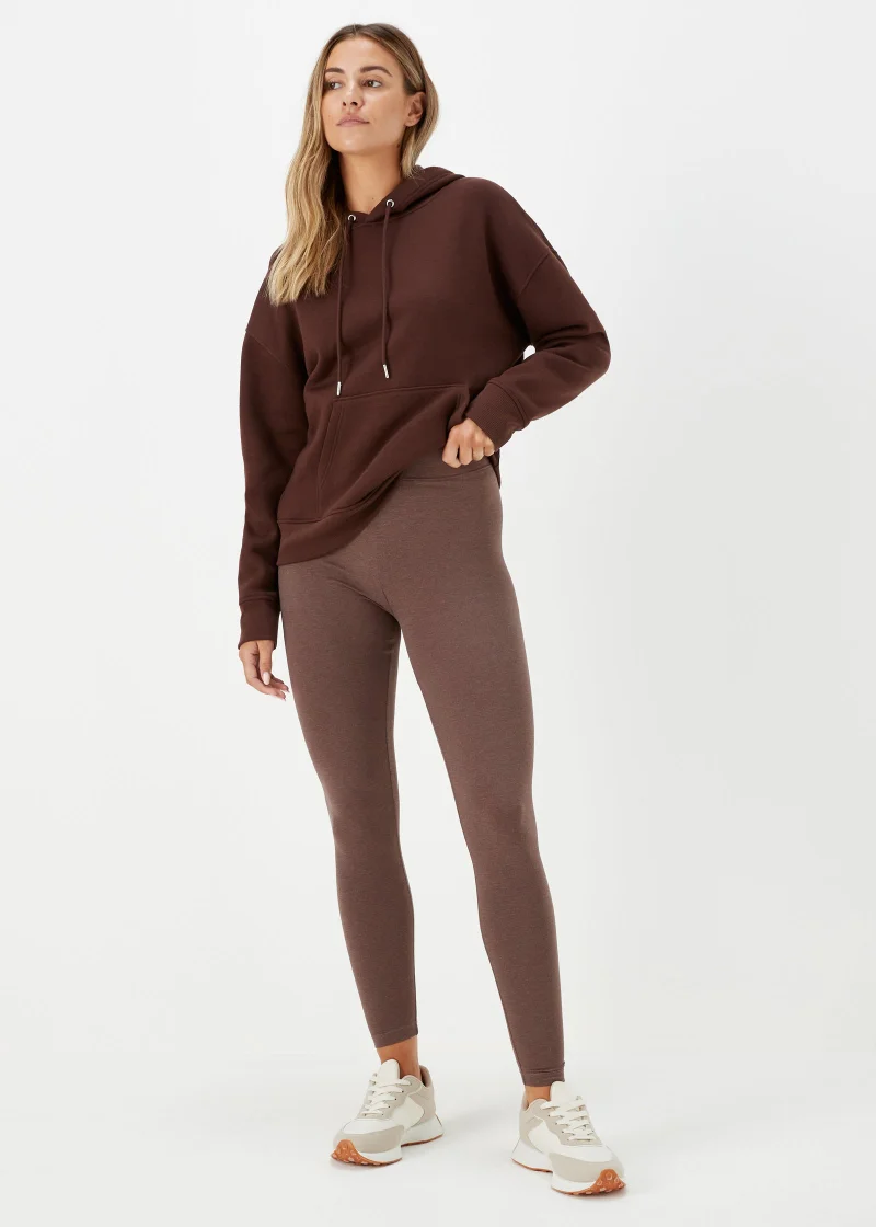 Cotton Leggings Brown