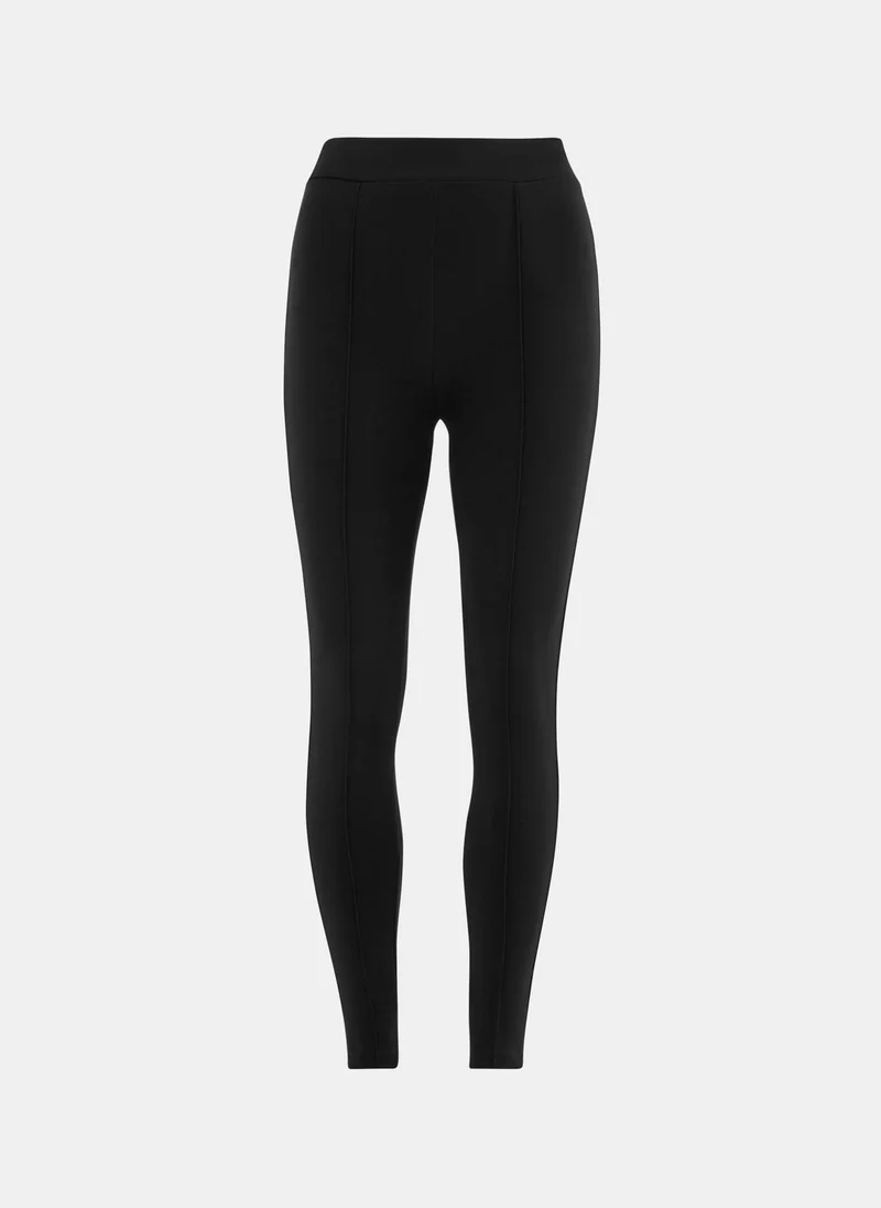 Scuba Ponte Leggings Black