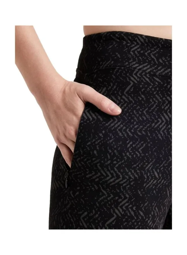 Women Slim Fit Cotton Elastane Leggings Imperial Blue Melange – image 4