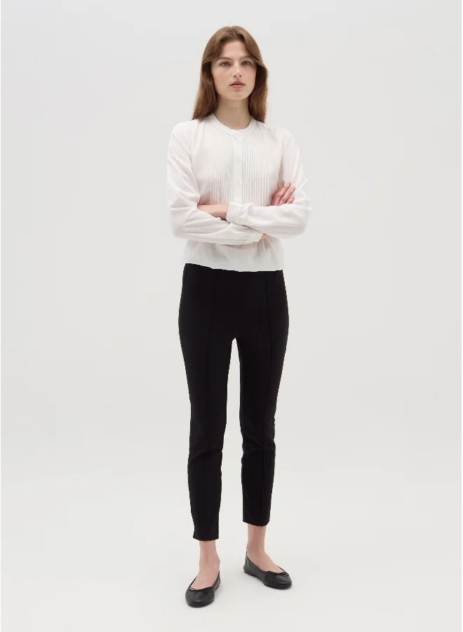 Raised Stitching Leggings