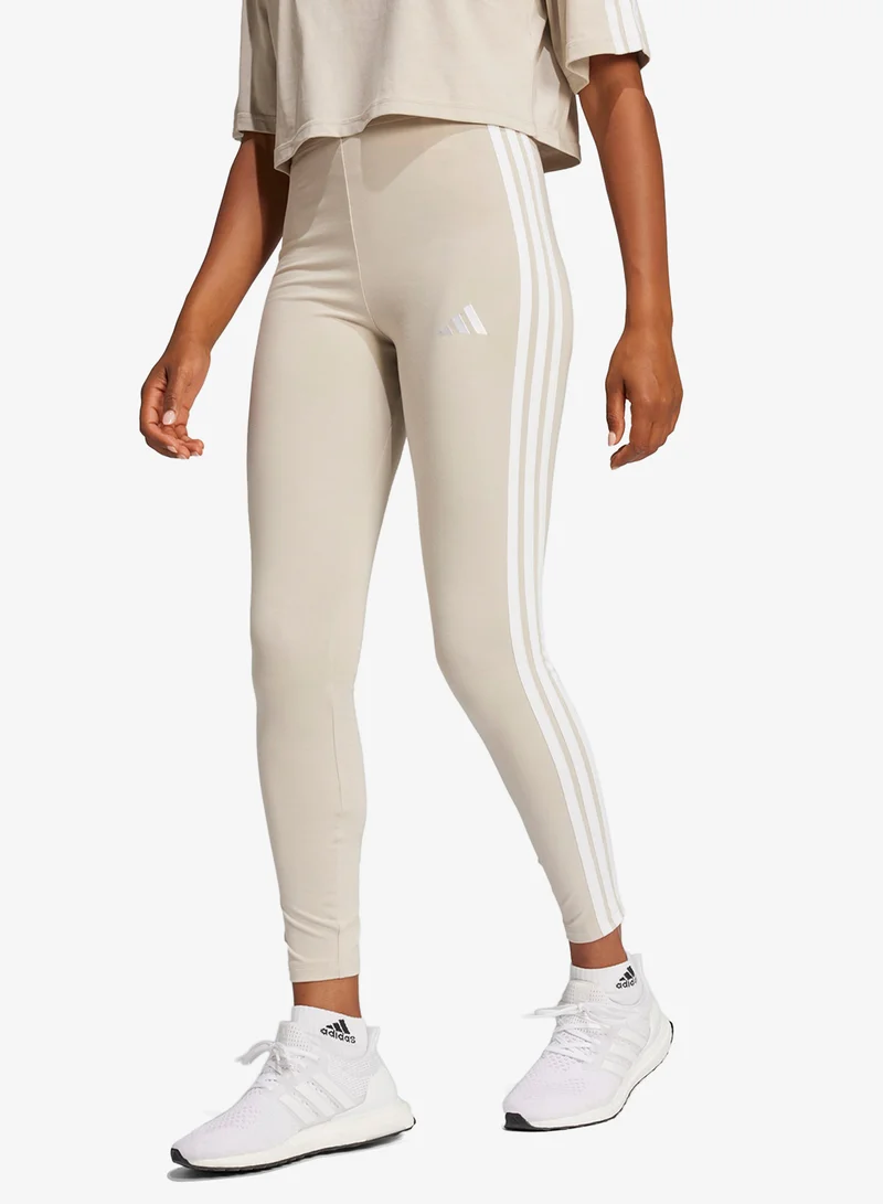 Essentials 3-Stripes Cotton Leggings
