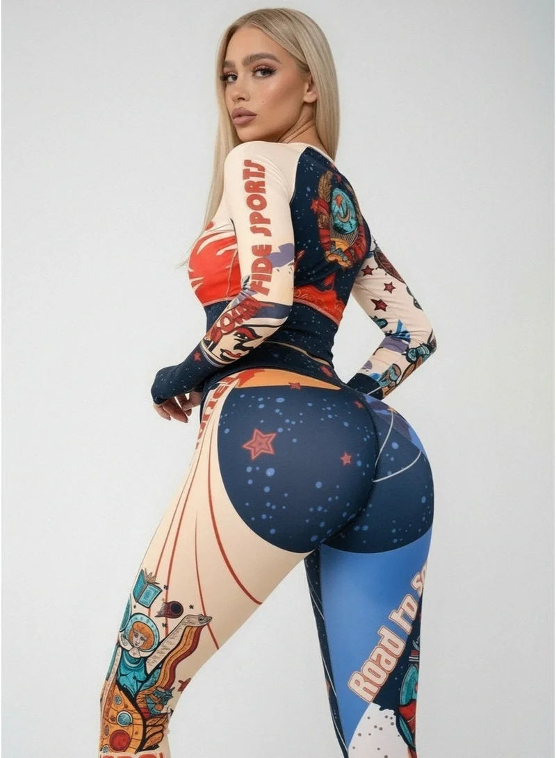 Premium Women's High Waisted Tummy Control Push Up Leggings