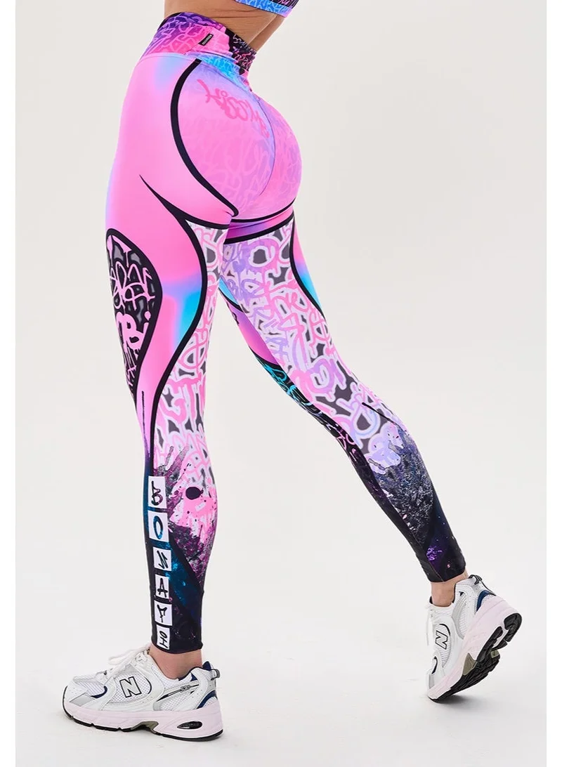 Premium Women's High Waisted Tummy Control Push Up Leggings