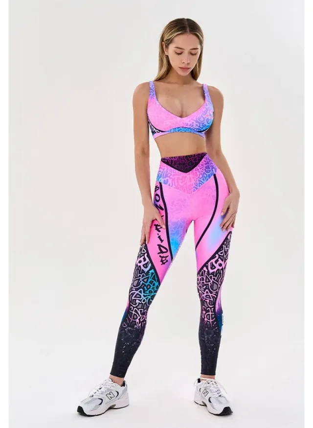 Premium Women's High Waisted Tummy Control Push Up Leggings – image 3