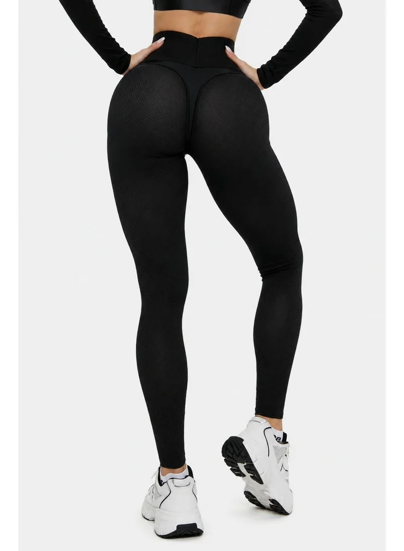 Premium Women's High Waisted Tummy Control Push Up Leggings