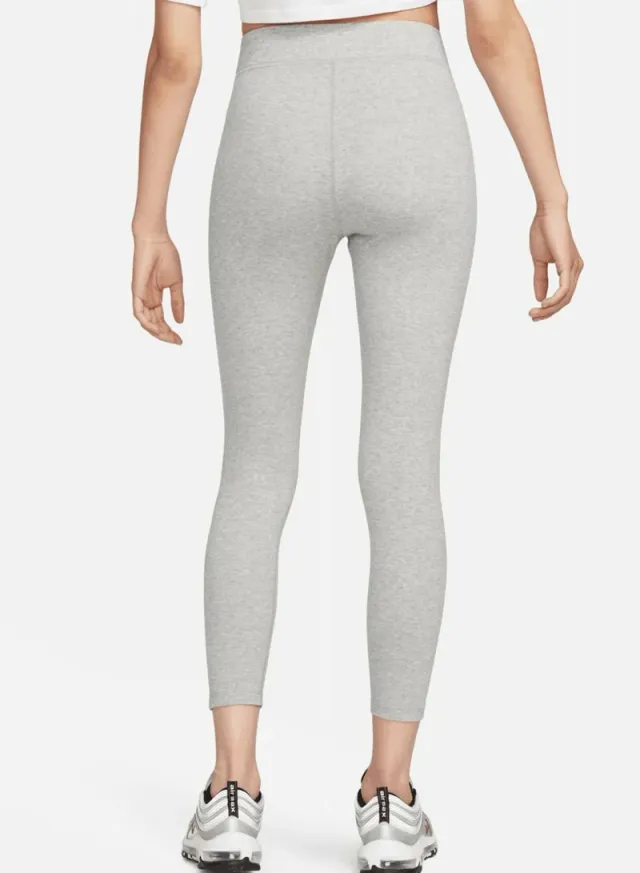 Grey High-Rise Elasticated Tights for Women – image 2
