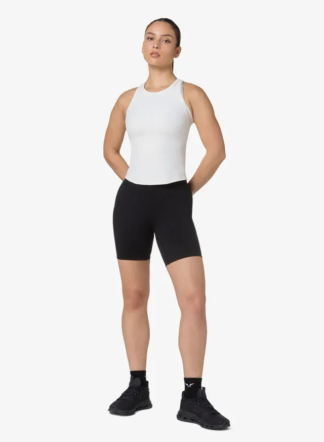 SQUATWOLF Pearl White Sleeveless Training Tank Top for Women – image 5