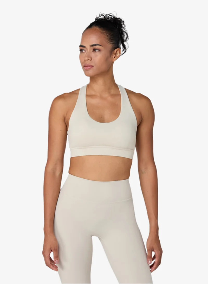 Racerback Logo Bra