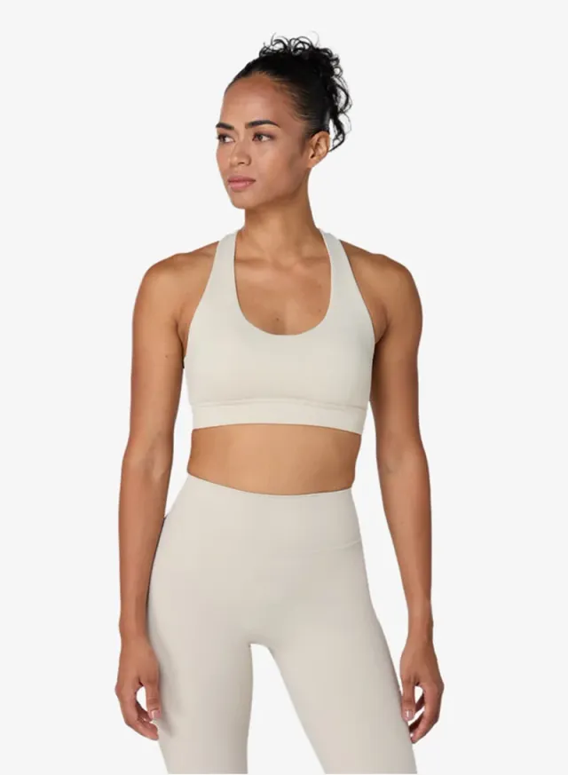 Racerback Logo Bra