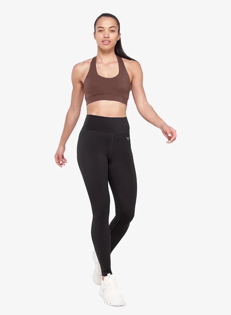 Racerback Logo Bra