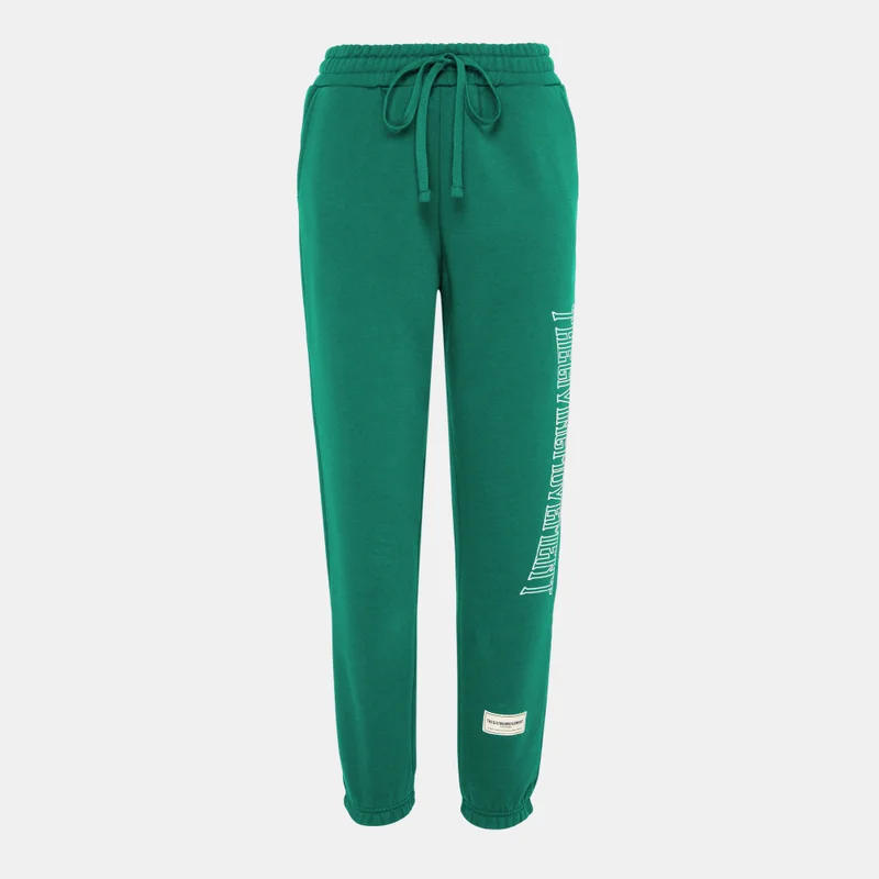 Women's Collegic Font Joggers