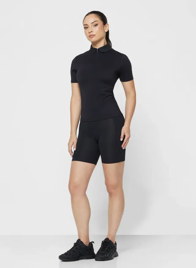 Zip Up Polo Shirt – image 4