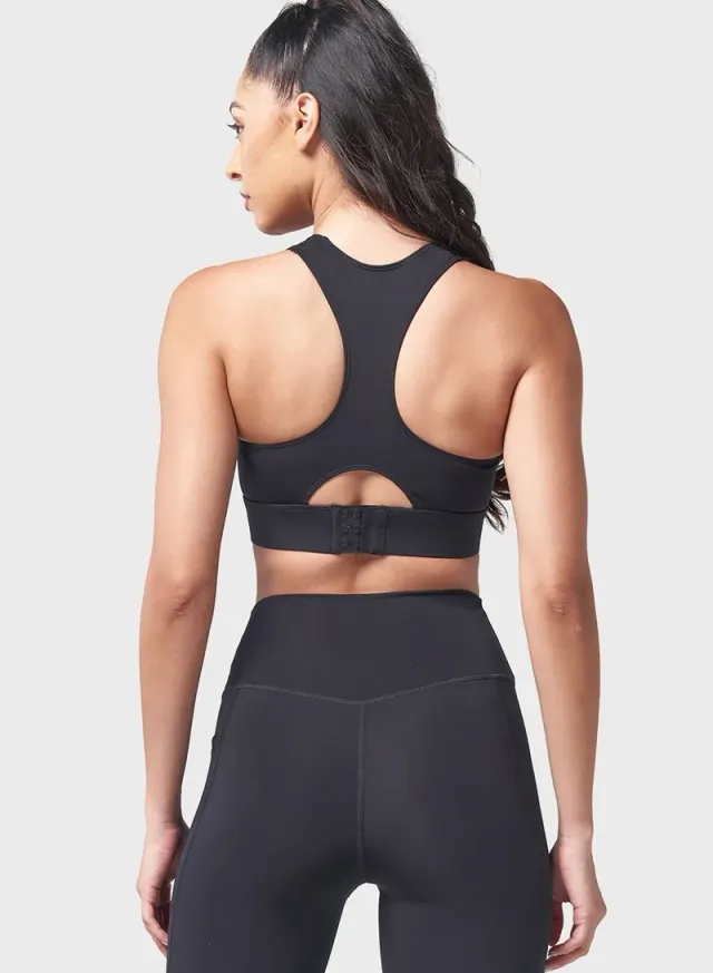 High Coverage Racerback Bra – image 2