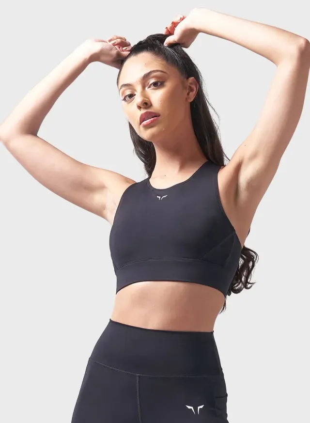 High Coverage Racerback Bra – image 6