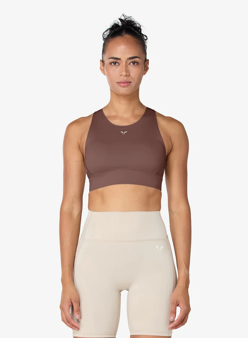 High Coverage Racerback Bra
