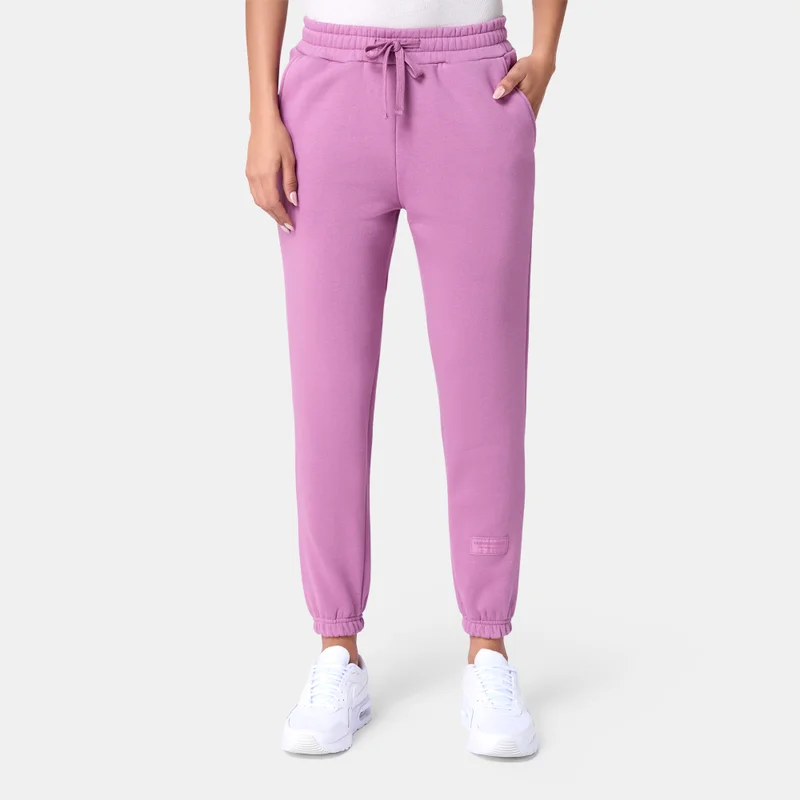Women's Collegic Font Joggers
