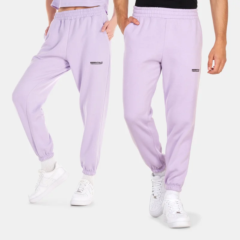 Organic Printed Fleece Joggers