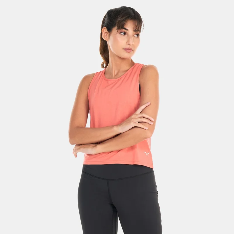 Women's High Hip Tank Top Camo