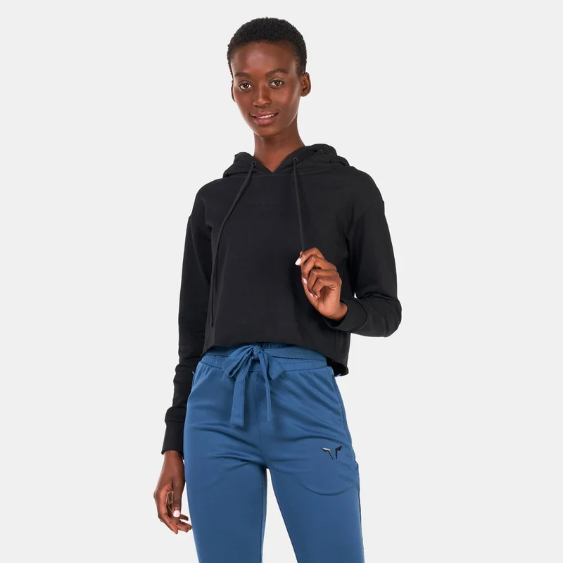 Women's She Wolf Crop Hoodie