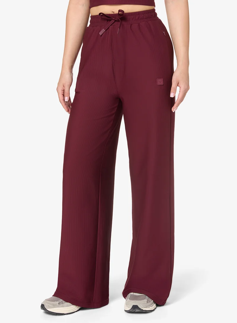Ribbed Wide Leg Pants
