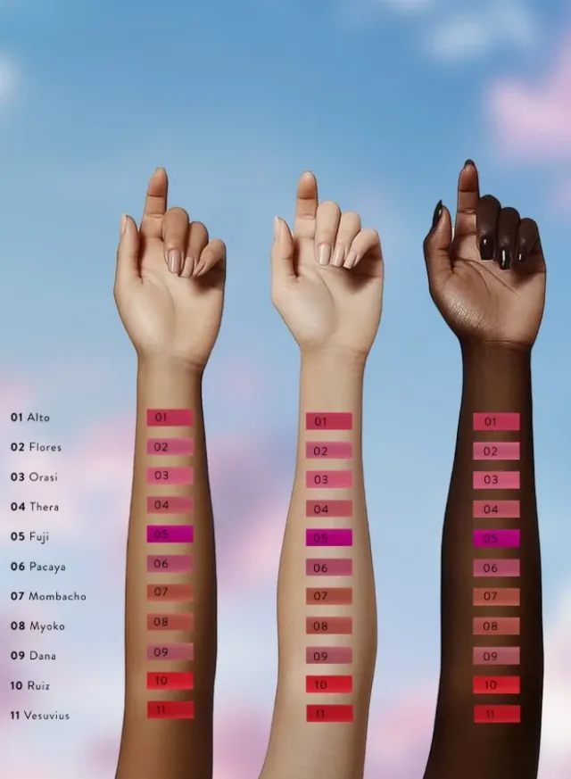 Matte Lip Paint in Pacaya, 5.5ml, Heart-Shaped Applicator – image 7