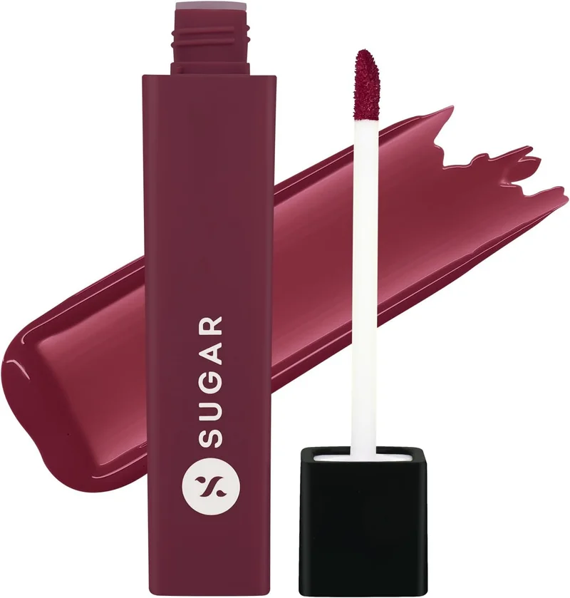 SUGAR Cosmetics Drop A Tint Lip Oil Roaring Raspberry