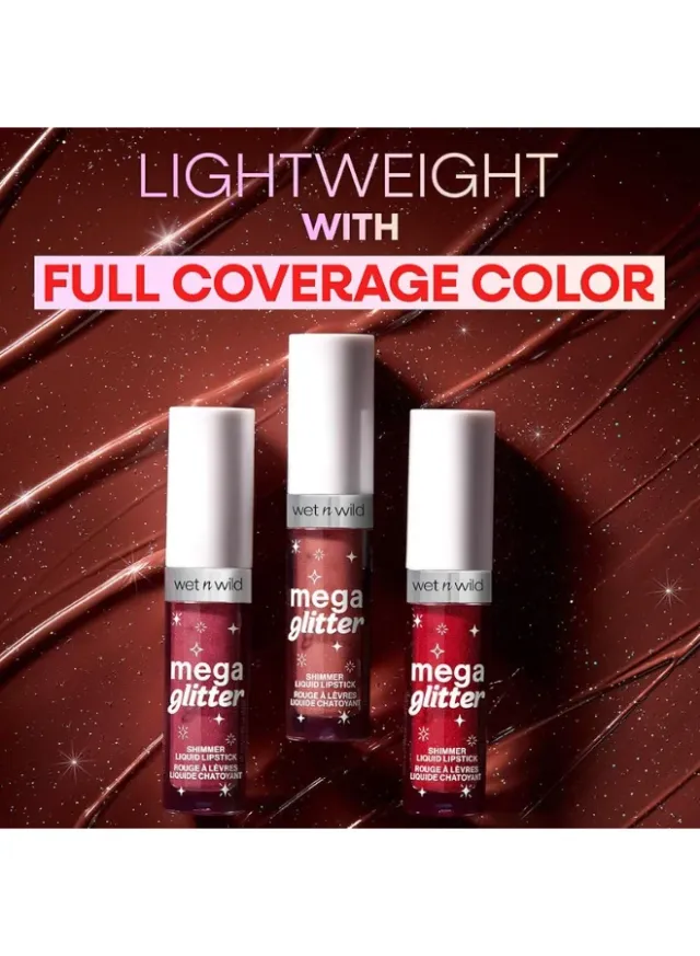 Mega Glitter Shimmer Liquid Lipstick New Soulmate – image 5