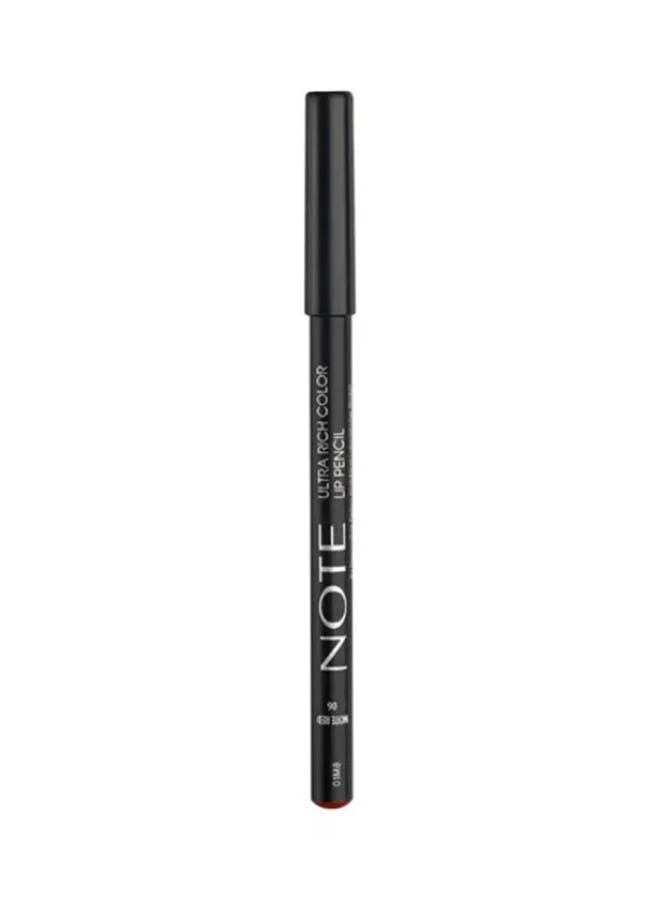 Note Ultra Rich Color Lip Pencil Red
