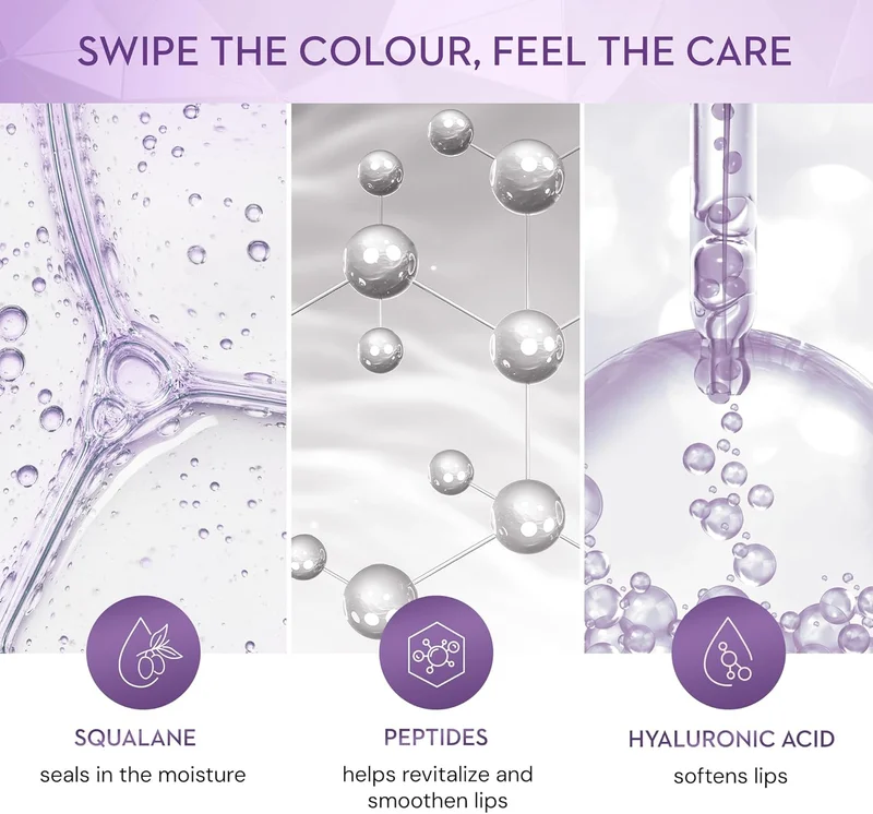أحمر شفاه سيروم SUGAR Glide Peptide Cairo Crimson