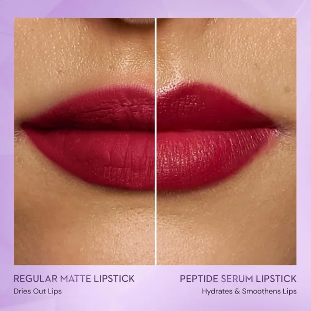 أحمر شفاه سيروم SUGAR Glide Peptide Cairo Crimson – صورة 7