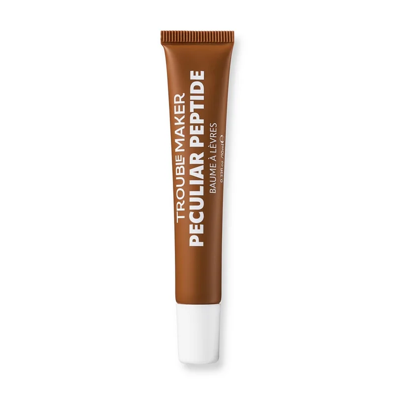 Trouble Maker Peculiar Peptide Lip Balm, Hot Chocolate