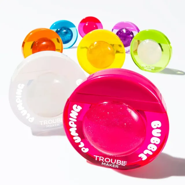 Trouble Maker Bubble Trouble Lip Gloss Phee Pink – image 4