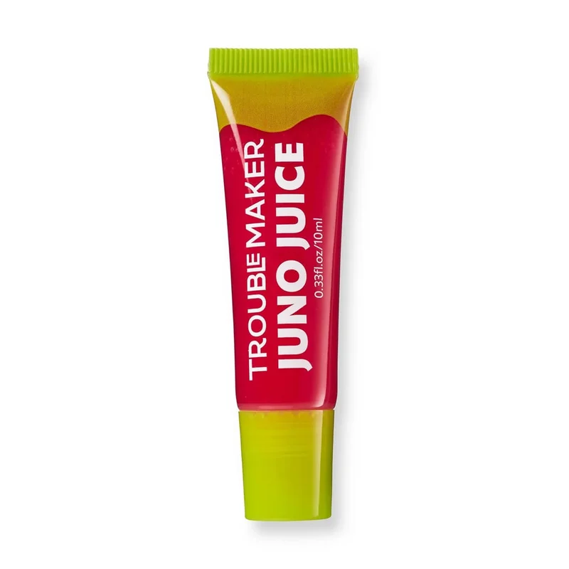 Trouble Maker Juno Juice Lip Gloss Hot Pink
