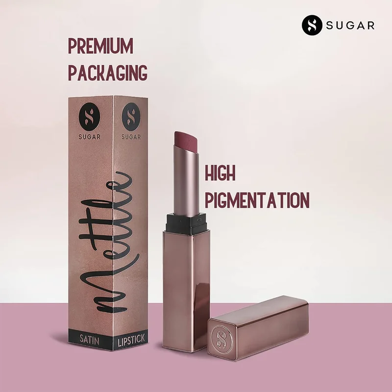 أحمر شفاه Mettle وردي Rosy Cheeks من SUGAR Cosmetics
