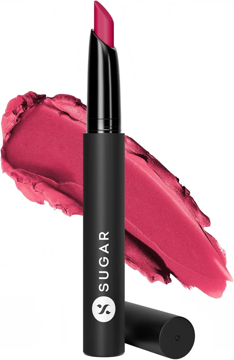 SUGAR Matte Attack Transferproof Lipstick Cardinal Pink