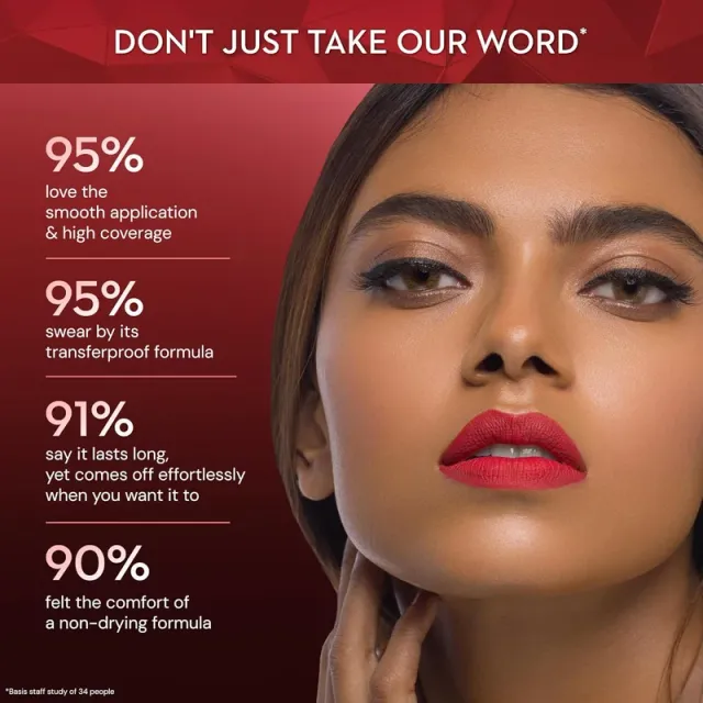 SUGAR Matte Attack Transferproof Lipstick Cardinal Pink – image 7
