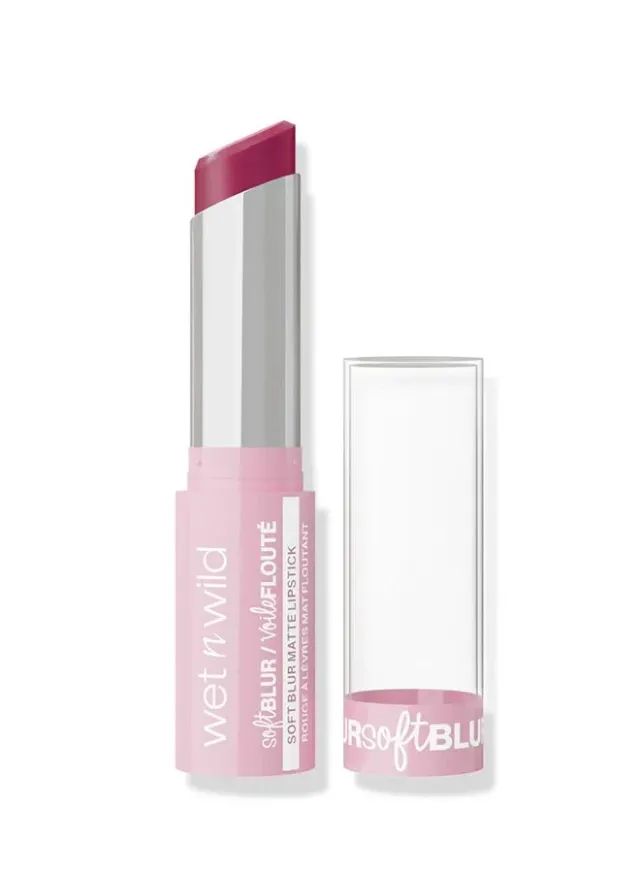 Wet n wild Cloud Pout Soft Blur Matte Lipstick, Little Red Rosette – image 2