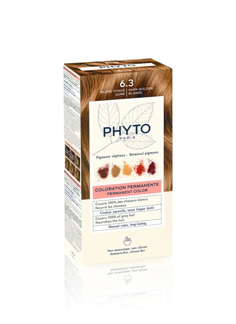 Phytocolor Hair Color 6.3 dark golden blonde