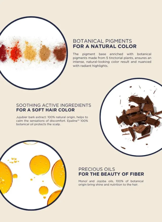 Phytocolor Hair Color 6.3 dark golden blonde – image 5