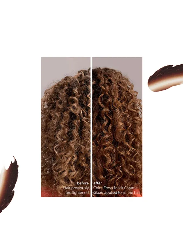 Temporary Color-Depositing Hair Mask - Caramel 150ml – image 4