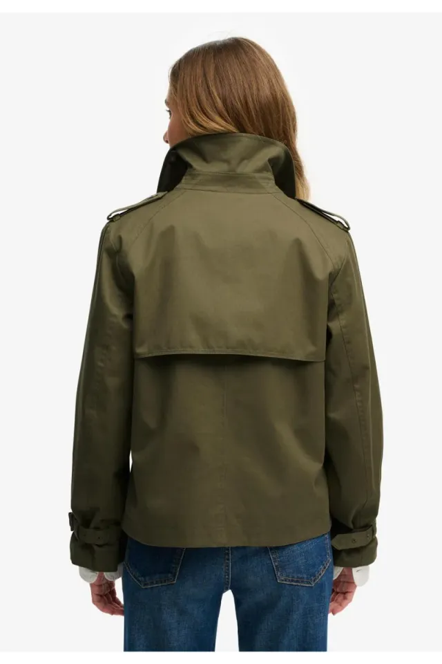اشتري سوبر دراي Short Trench Coat للنساء في الإمارات – صورة 8