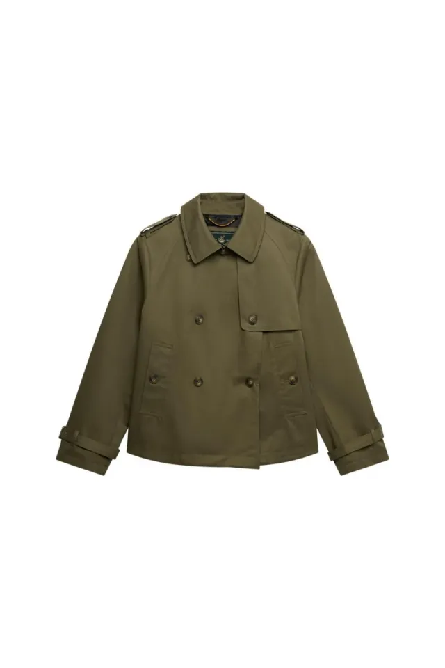 اشتري سوبر دراي  Short Trench Coat للنساء في الإمارات – صورة 2