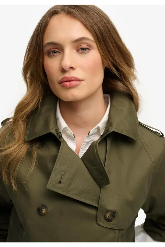 اشتري سوبر دراي  Short Trench Coat للنساء في الإمارات – صورة 4