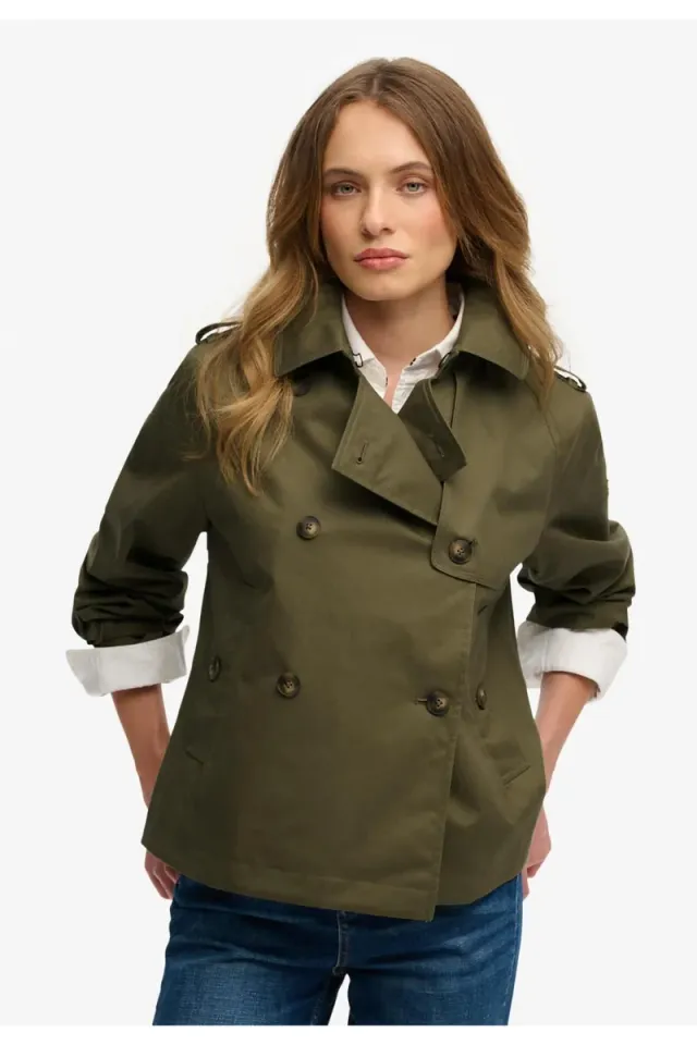 اشتري سوبر دراي  Short Trench Coat للنساء في الإمارات – صورة 5