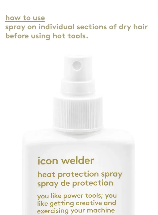Heat Protection Spray for Hair - 200ml - Evo Icon Welder – image 4